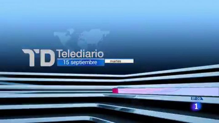 Telediario - 8 horas - 15/09/20