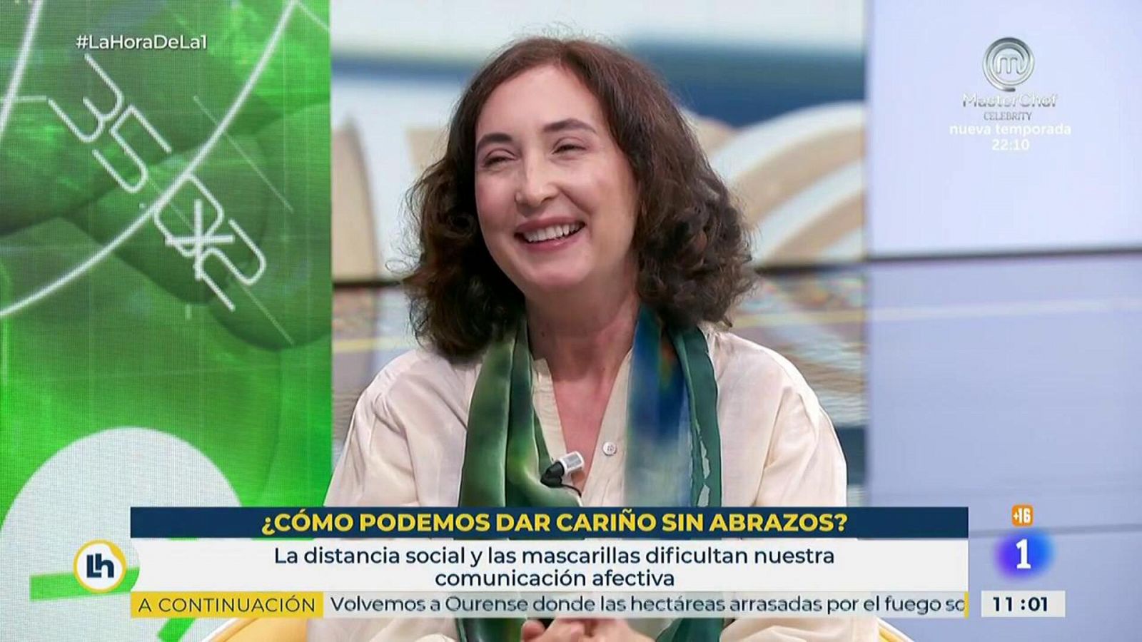 Elsa Punset: "Hay muchas formas de mostrar afecto sin tocarse"