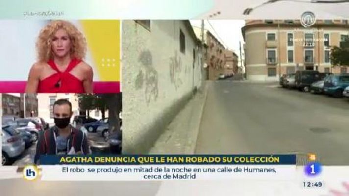 La hora de La 1 - Ágatha Ruiz de la Prada: todos los detalles del robo que ha
