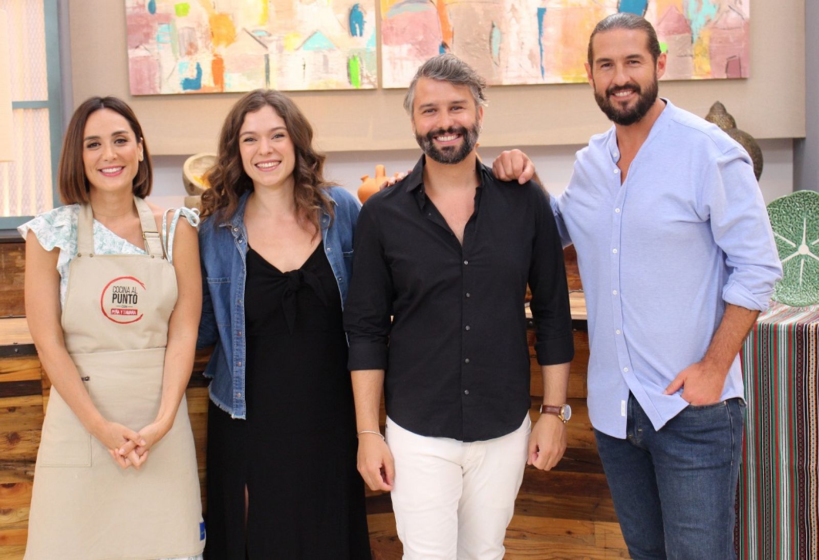 Clara Garrido y Marc Parejo visitan 'Cocina al Punto' 