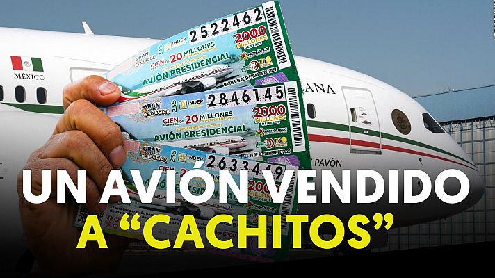 El 'air force one' mexicano: un avión vendido a 'cachitos'