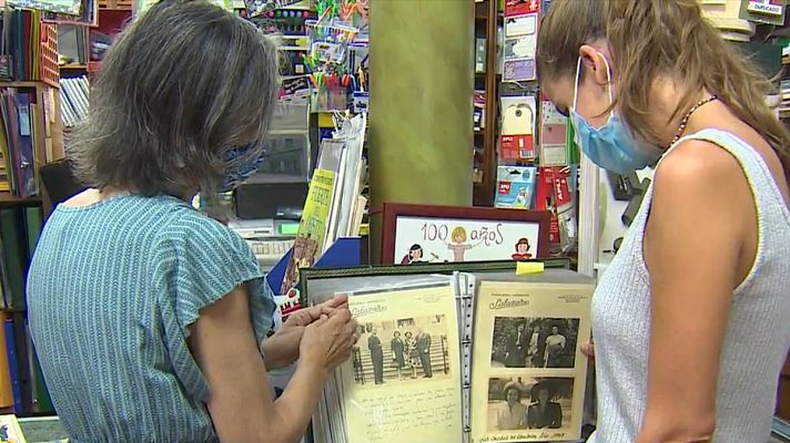 Telediario 1 - Comercios históricos que agonizan por el parón económico del coronavirus