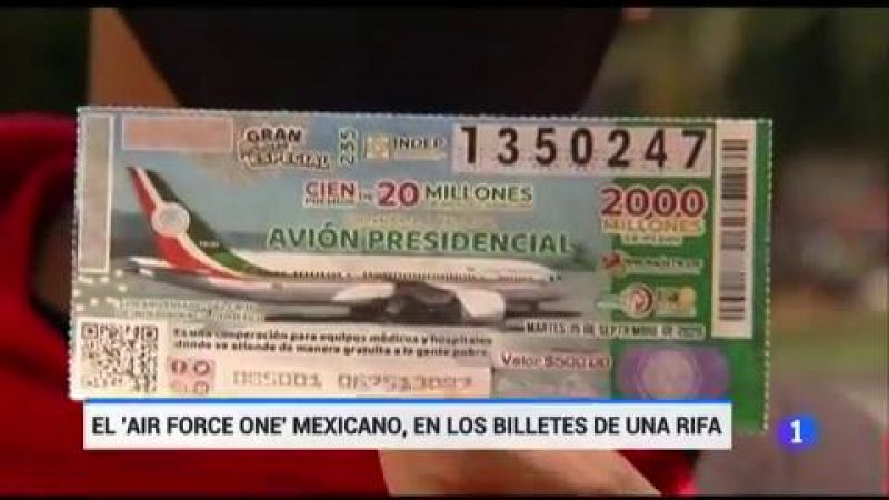 Polémica en México por la rifa del avión presidencial