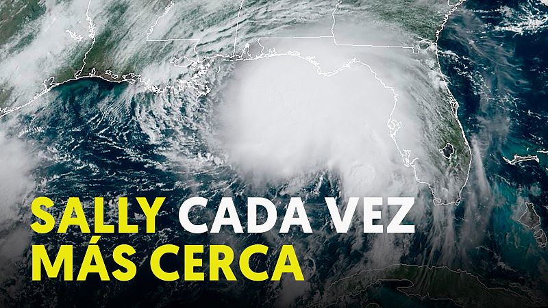El huracán Sally cada vez más cerca de Louisiana y Mississippi