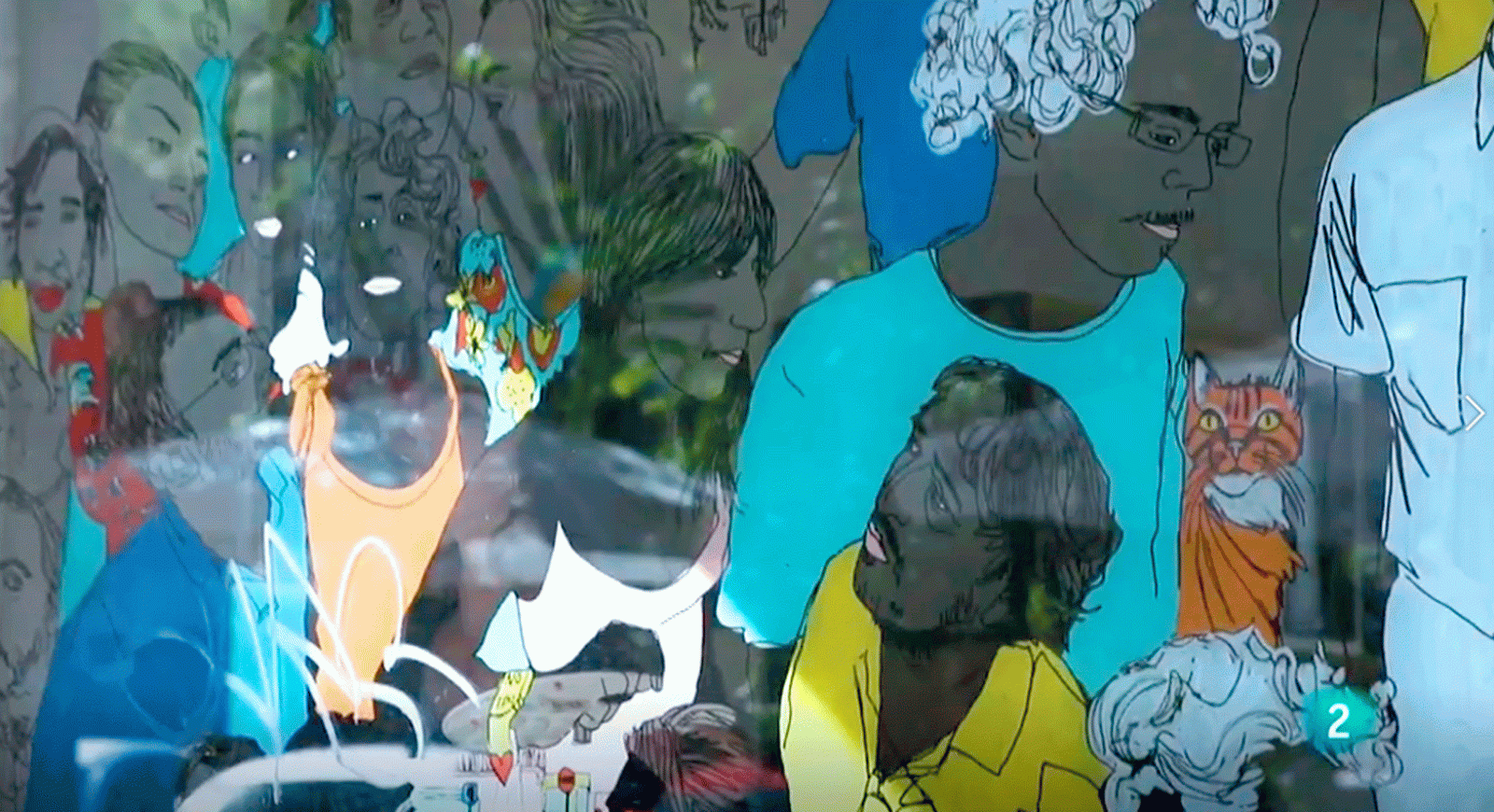 La aventura del saber Calle 2020  arte Lavapiés