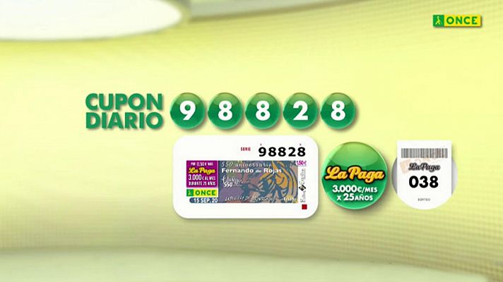 Sorteos ONCE - Sorteo ONCE - 15/09/20