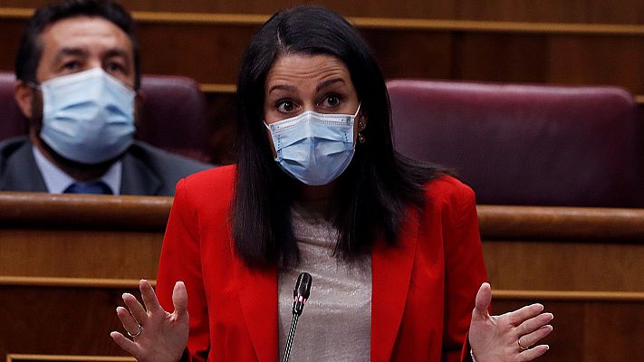 Informativo 24h - Sánchez agradece a Arrimadas que "abandone la dialéctica de bloques" en plena negociación de los Presupuestos