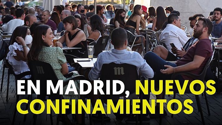 Nuevos confinamientos en Madrid