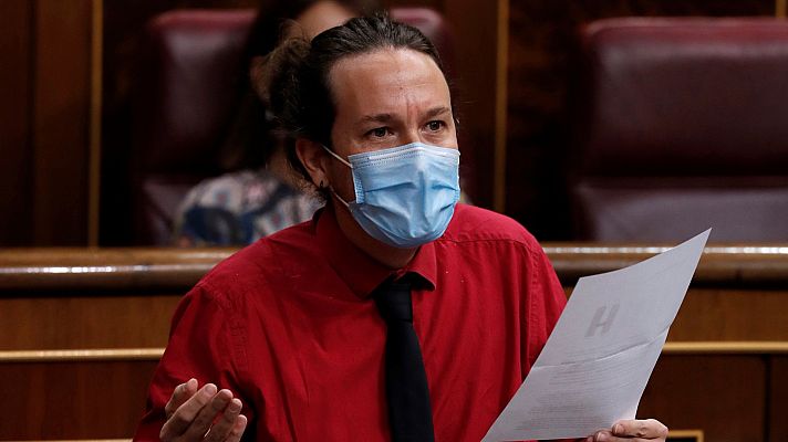 Telediario 1 - La Audiencia Nacional devuelve a Iglesias la condición de 'perjudicado' en el caso Dina
