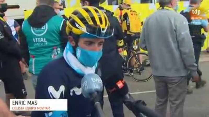 Tour 2020 | Enric Mas: "Quien no arriesga no gana. Chapeau para el Bahrain. Esto es el ciclismo"