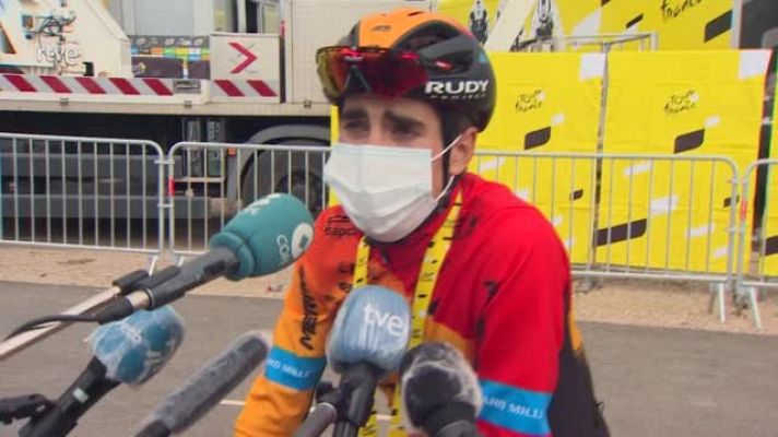 Tour 2020 | Mikel Landa: "Hoy era el día pero me he desinflado al final"