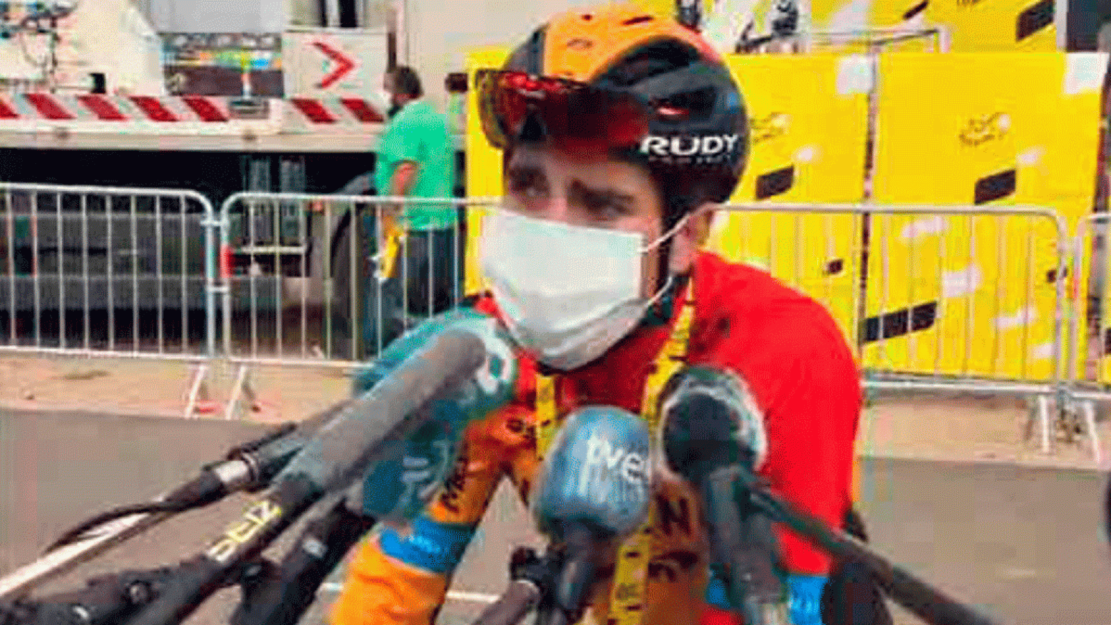 Mikel Landa: "Hoy era el día pero me he desinflado al final"