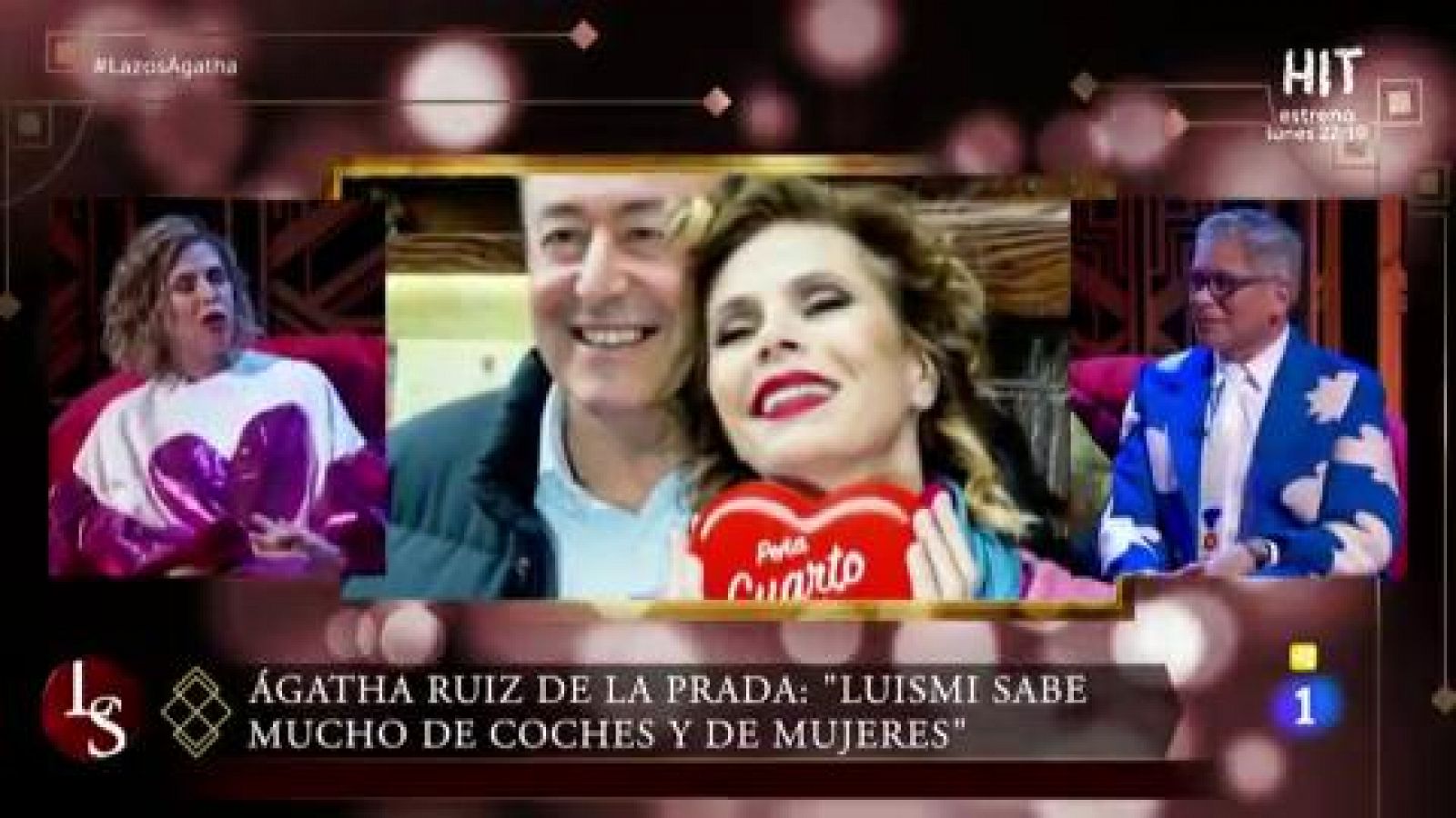 Ágatha Ruiz de la Prada recibe una sorpresa de Luis Gasset en el programa