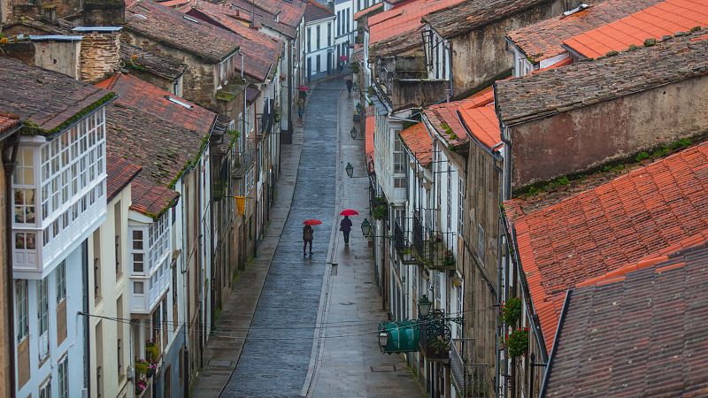 Este jueves, precipitaciones fuertes en áreas del centro y noroeste peninsular