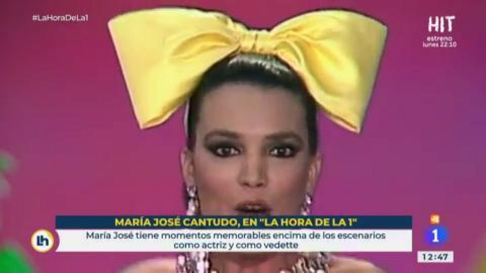 Los comienzos de María José Cantudo en TVE