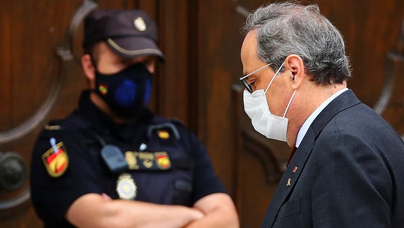 Torra defiende que el tribunal que le inhabilitó no era "imparcial" y que fue tratado como "minoría nacional"