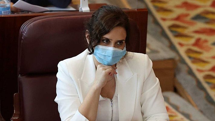 Telediario 1 - Madrid aclara que no habrá confinamientos sino restricciones de movilidad