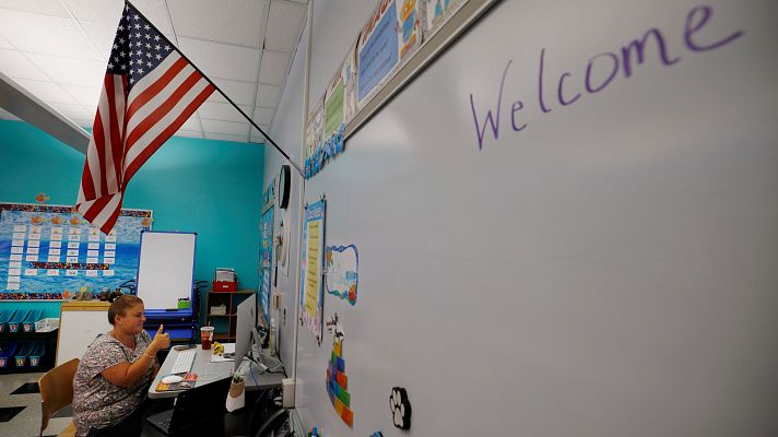 Telediario 1 - El reto de la vuelta a clase durante la pandemia en EE.UU.