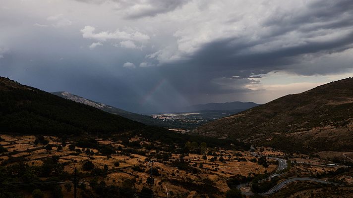 El tiempo - Precipitaciones fuertes en áreas del centro y noroeste peninsular