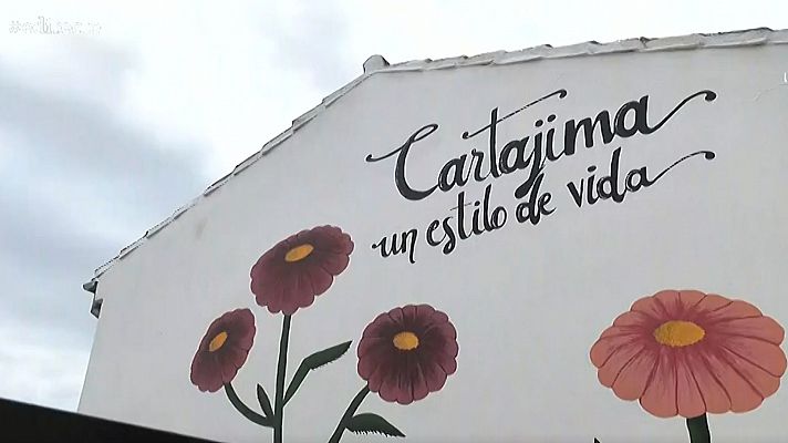 Las tradiciones de Cartajima en murales