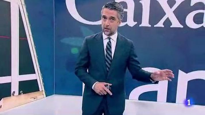 Telediario 1 - Los consejos de CaixaBank y Bankia aprueban la creación del mayor banco de España