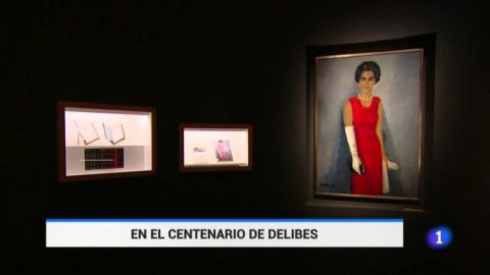 Telediario 1: Exposición en la Biblioteca Nacional para conmemorar el centenario del nacimiento de Miguel Delibes  | RTVE Play