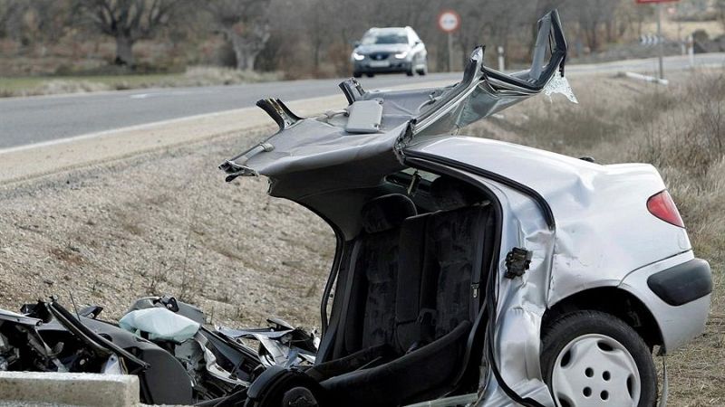 Pesadilla en la N-122, una de las carreteras más peligrosas de España