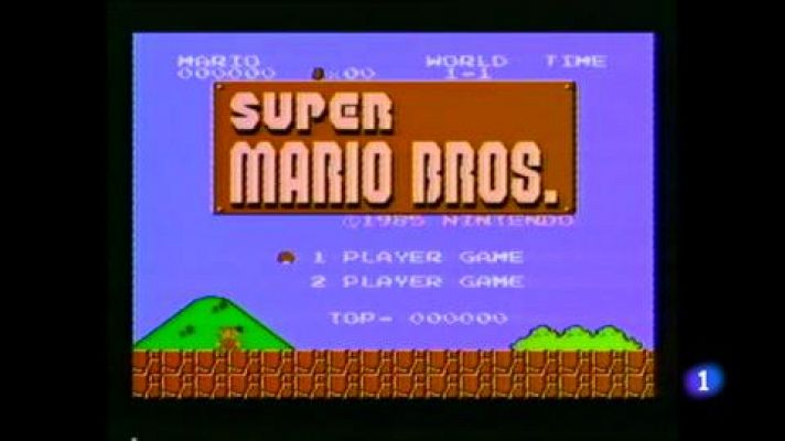 Telediario 1 - Mario Bros celebra su 35 cumpleaños con una reedición de sus mejores juegos