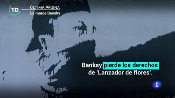Telediario 1 - Banksy pierde los derechos sobre su obra más popular por no revelar su identidad