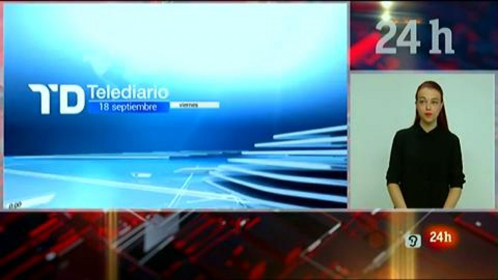 Telediario - 15 horas - 18/09/20 - Lengua de signos - RTVE.es