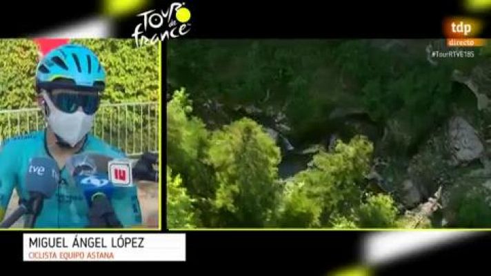 Tour de Francia - Tour 2020 | 'Supermán' López: "La crono será más de piernas que de especialistas"