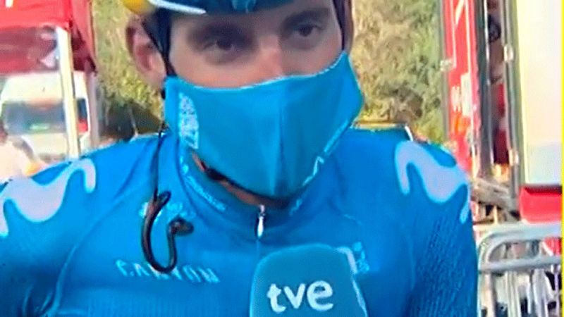 Tour 2020 | Carlos Verona (Movistar): "Como bloque sí que hemos estado a la altura"