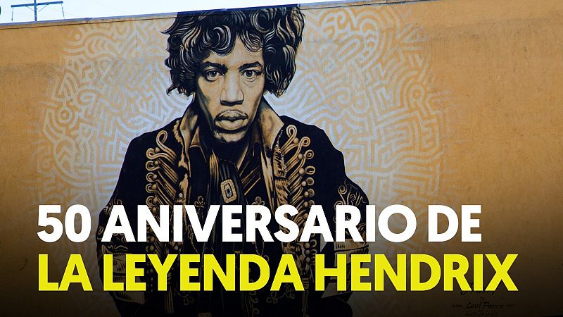 Se cumplen 50 años de la muerte de Jimi Hendrix, considerado el mejor guitarrista de la historia
