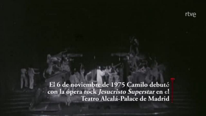 Camilo Sesto en "Jesucristo Superstar"