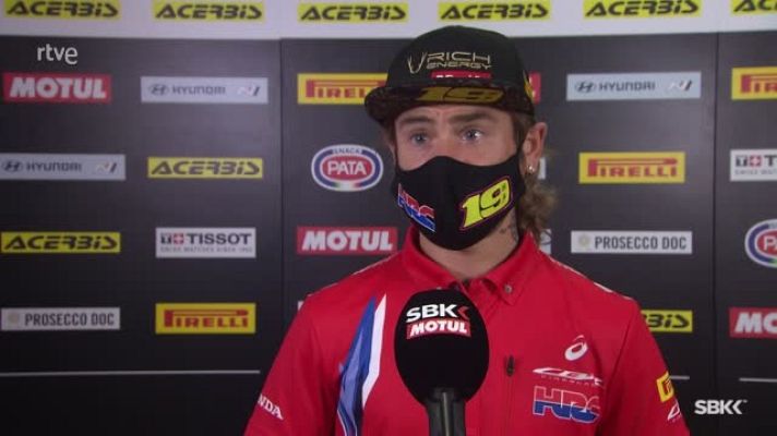  - Álvaro Bautista: "En esta pista es muy importante la vida del neumático"
