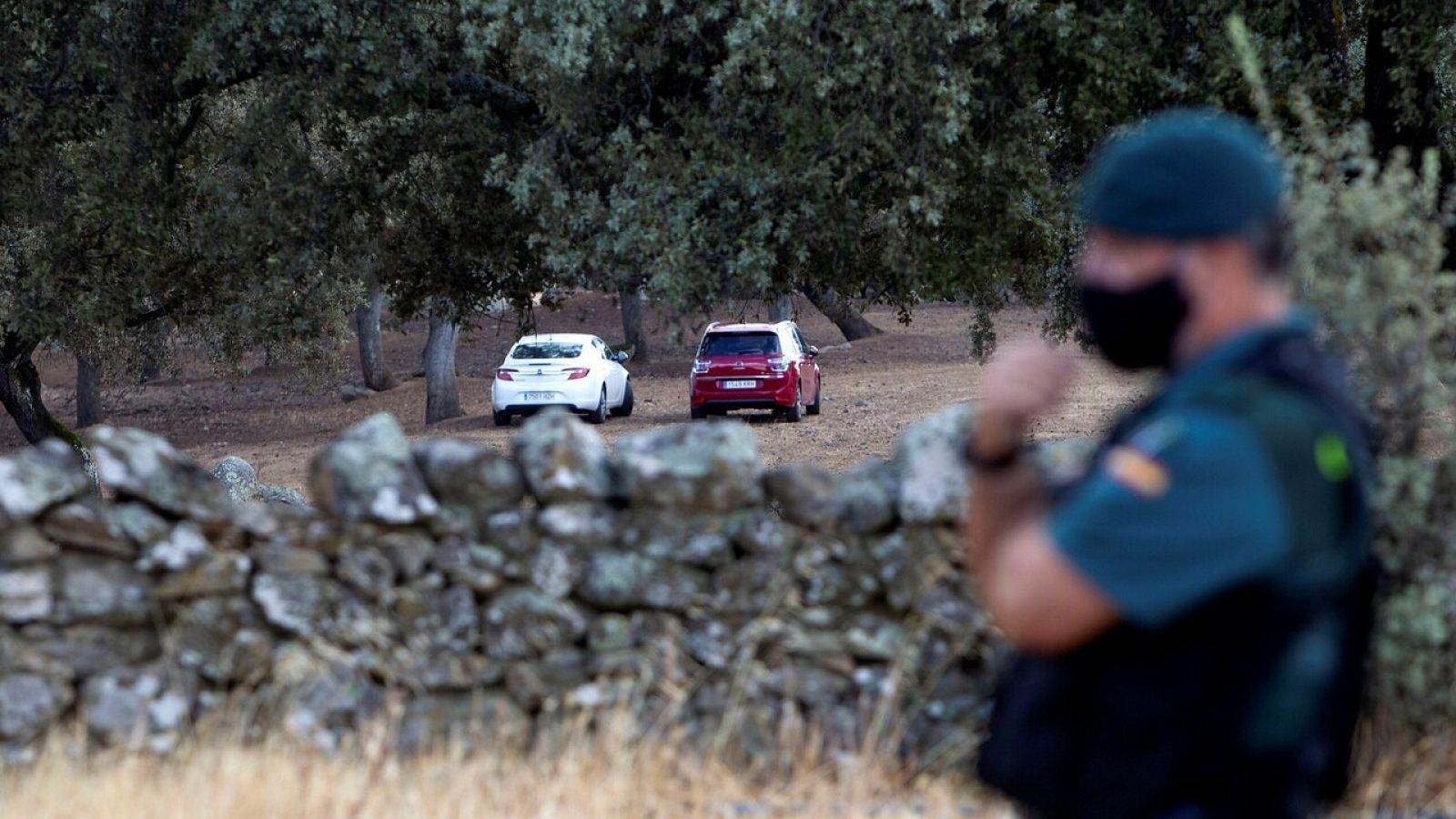 Encuentran restos óseos en la finca de Monesterio donde la Guardia Civil busca el cuerpo de Manuela Chavero