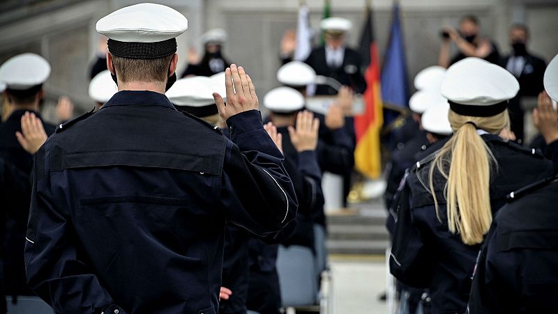 Preocupación por el aumento de mensajes nazis y de ultraderecha entre la policía alemana