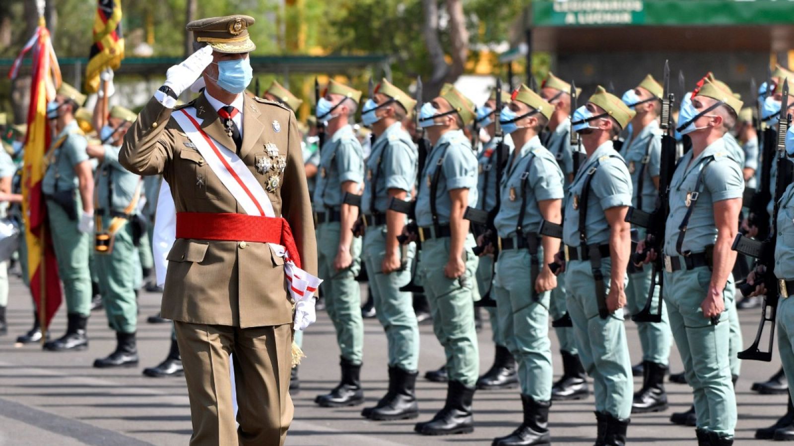 La Legión española cumple cien años