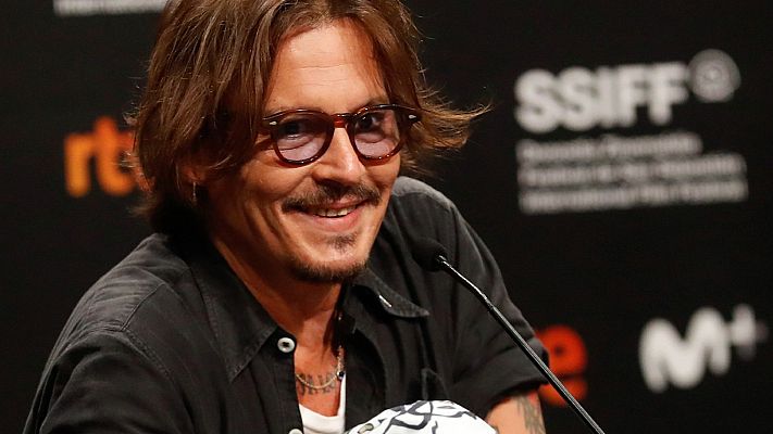 Johnny Depp encandila en San Sebastián
