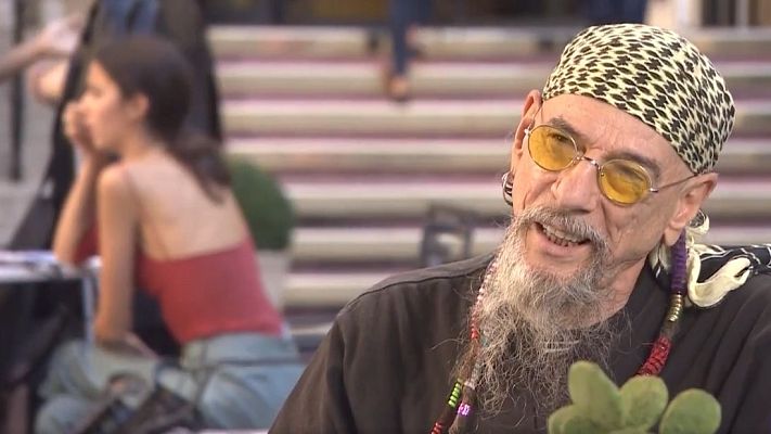 Telediario 1 - 'El Drogas' lleva el rock a San Sebastián con un documental sobre su vida