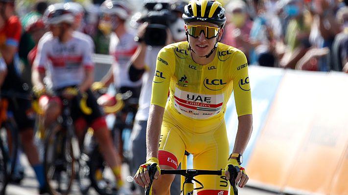 Telediario 1 - Tour 2020 | Pogacar, un nuevo estandarte del deporte esloveno