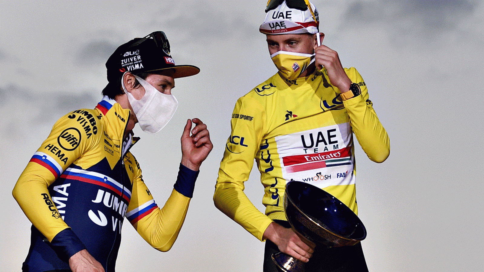 Finaliza en París el Tour de la mascarilla