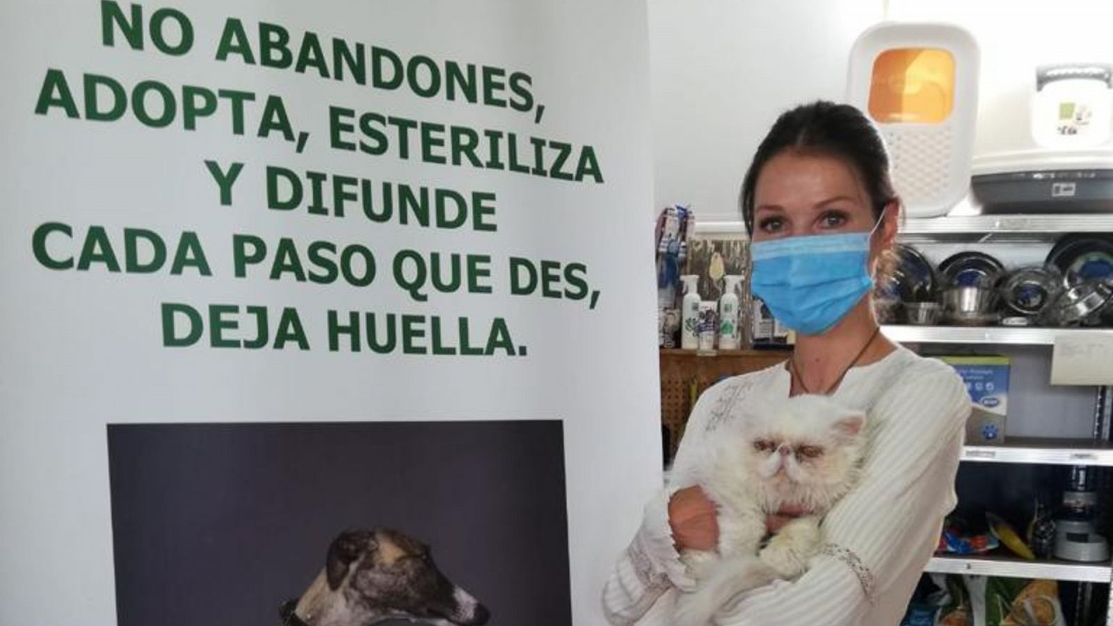  Esther Doña en La Hora de La 1: ¿por qué debemos adoptar animales? 
