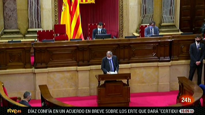 Pleno en Cataluña y posible inhabilitación de Quim Torra