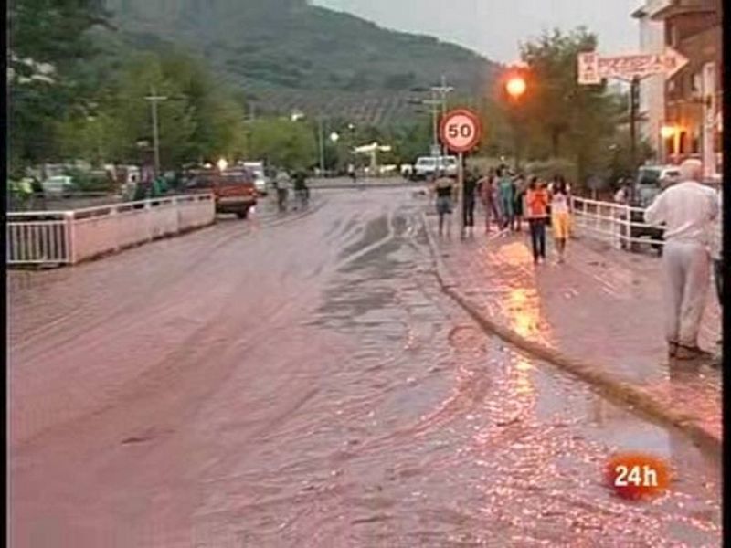 Fuertes inundaciones en la provincia de Jaén 