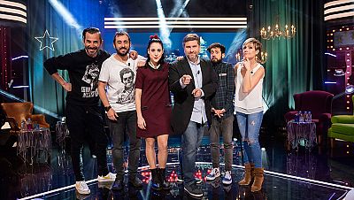 Santi Millán, Ana López i Javi Sancho