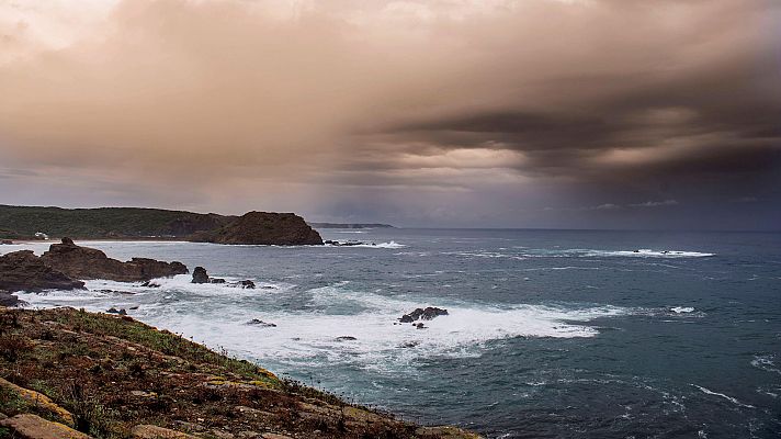 Precipitaciones tormentosas en Galicia, Pirineo catalán y Mallorca