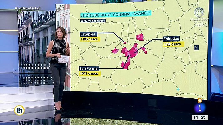 La hora de La 1 - ¿Por qué no se confina Lavapiés?