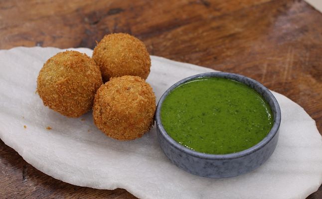 Arancinis (croquetas de arroz)