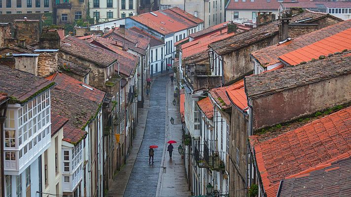 El tiempo - Precipitaciones en el oeste de Galicia, Pirineo catalán y Mallorca